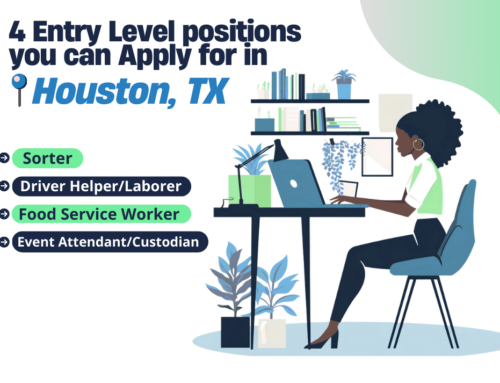 Four Entry Level Jobs You Can Apply to in Houston in July 2024